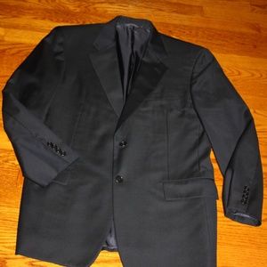 Hickey Freeman wool suit jacket 40R pants 32 x 28